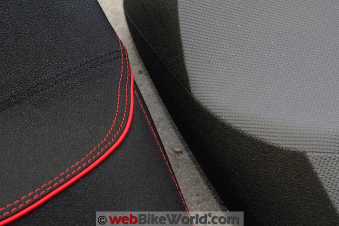 SHAD Suzuki V-Strom Seat Fabric Close-up