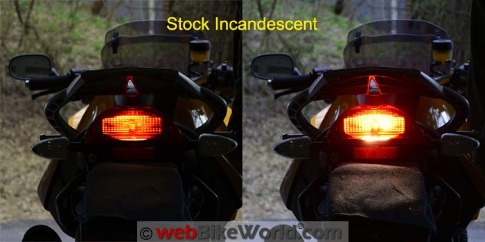 Stock Incandescent Brake Light