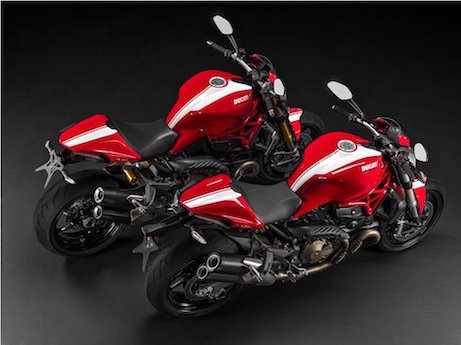 Ducati Monster Stripe models