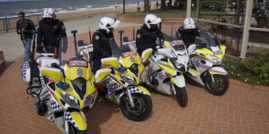 Queensland police display