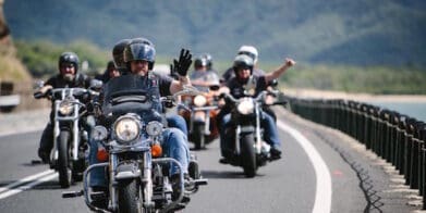 Harley riders break non-riding myth