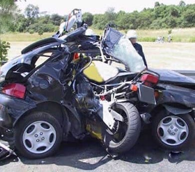 Could self-cancelling indicators prevent T-bone crashes? Motorcycle crash road safety first aid SMIDSY scientific