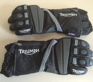 Triumph Tri Climate gloves