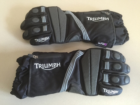 Triumph Tri Climate gloves