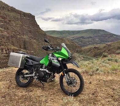 Kawasaki KLR 650 seats