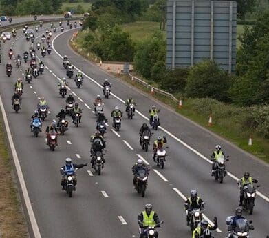 British motorcyclists