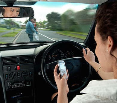 texting while driving sentenc
