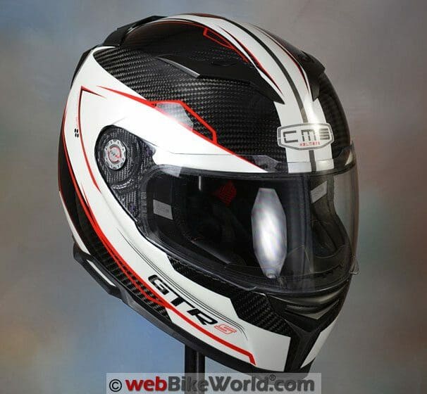 CMS GTRS Carbon DNA Motorcycle Helmet