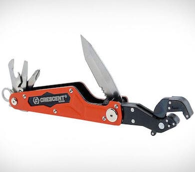 Crescent multi-tool gadget