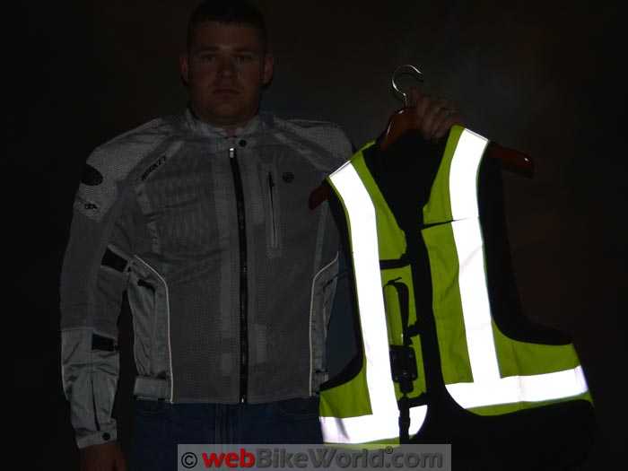 Joe Rocket Phoenix Ion Jacket Reflectivity With Vest