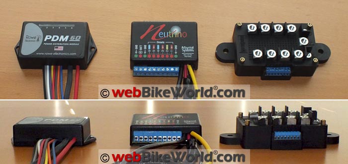 PDM60 vs. Neutrino vs. Motobrain Size Comparison