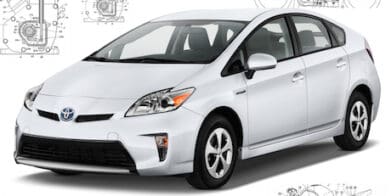 Toyota Prius hybrid and 2-stroke and hybrid motorcycle patents