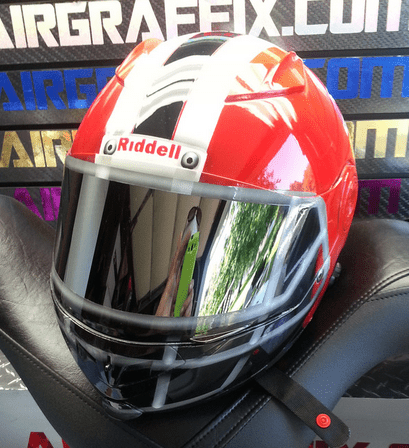 kc chiefs motorcycle helmet