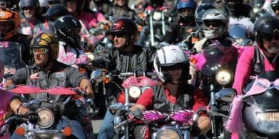 Bras n Bikes ride for cancer