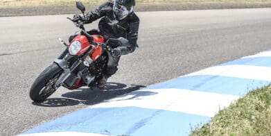 Victory Empulse TT electric motorcycle benefits smaller automatics alta