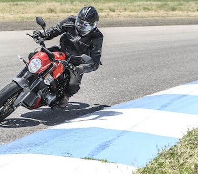 Victory Empulse TT electric motorcycle benefits smaller automatics alta