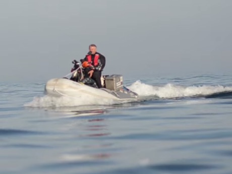 KTM bikeboat