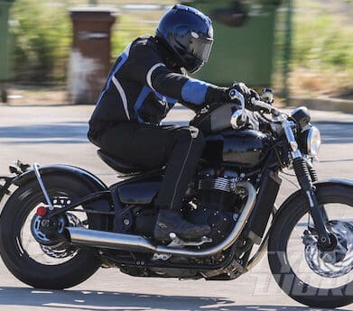 Triumph Bonneville bobber
