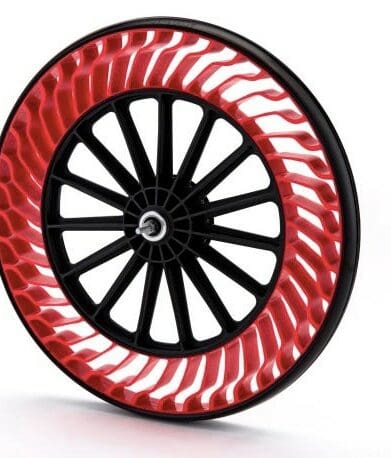 Bridgestone airless bicycle tyre