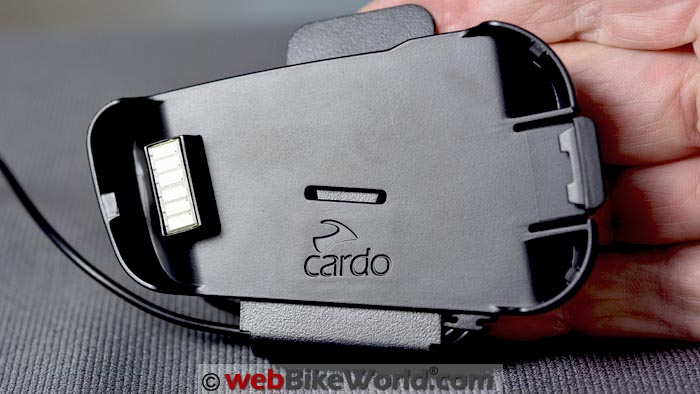 Cardo Packtalk Helmet Mount