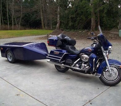 ScarabRV motorcycle camper trailer