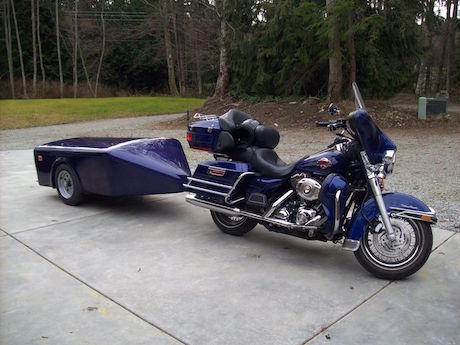 ScarabRV motorcycle camper trailer