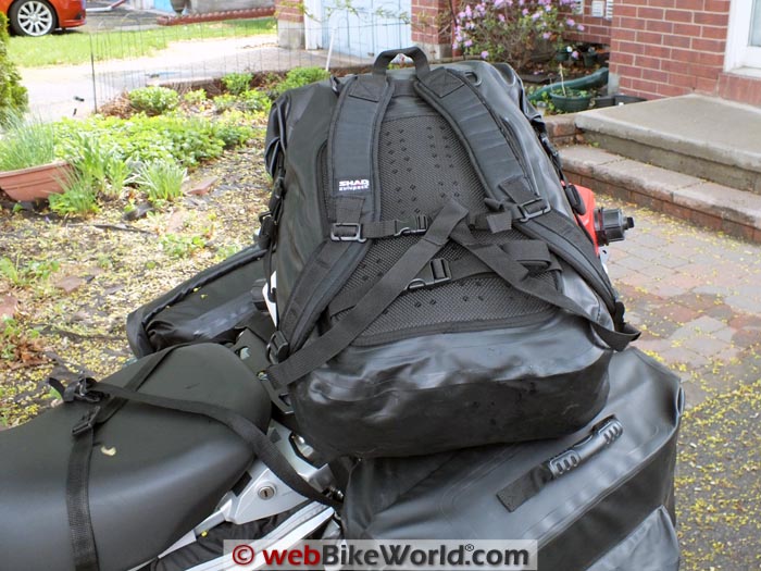 SHAD SW55 Backpack Conversion