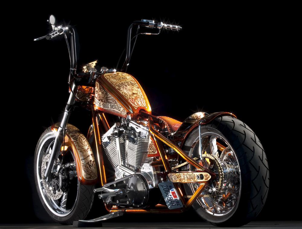 A Custom West Coast Chopper Built for Style -  Motors Blog