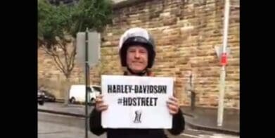 Adam Wright on the Sydney leg of the global Harley-Davidson 2016 model launch on Periscope