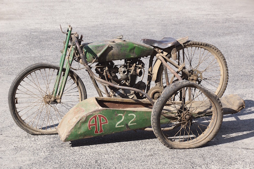 1927 Harley-Davidson 8-Valve Racer with sidecar