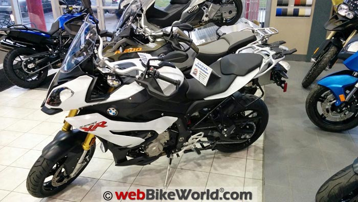 BMW S1000XR at the Shop