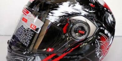 Helmet visor protector