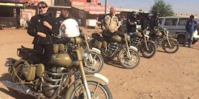 Women get into motorcycle tours Extreme Bike Tours