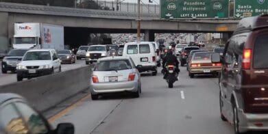 Lane filtering lane splitting