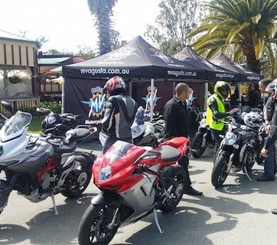 MV Agusta Riding Experience at Bearded Dragon Tavern