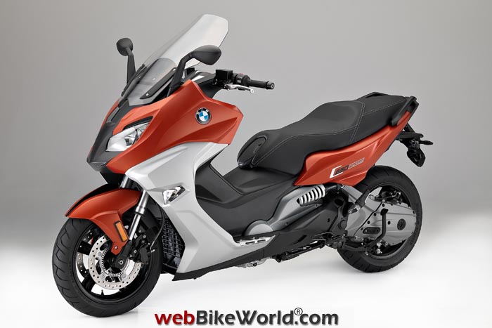 BMW C650 Sport Valencia Orange