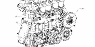 Dan Gurney's patented Moment-Cancelling Four-Stroke” (MC4S) motorcycle engine