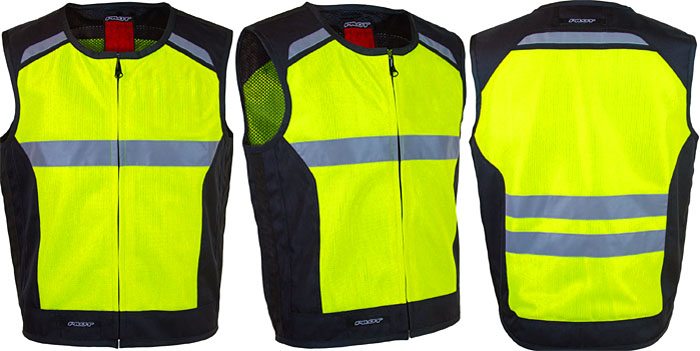 Pilot Vanguard Air High Visibility Vest Front Rear