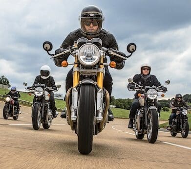 2016 Triumph Bonneville family recalled over fire risk assault