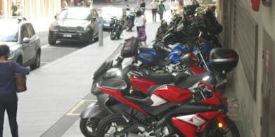 Footpath parking threat bays plan centre strategy siege