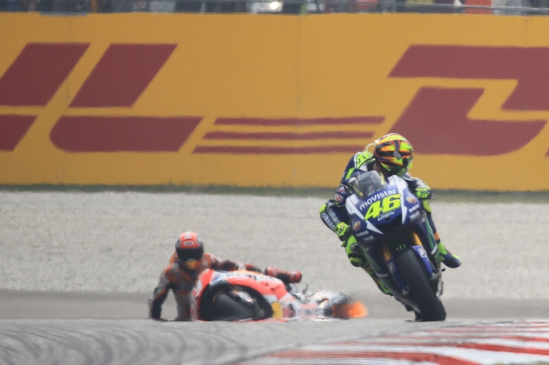 MotoGP Valentino Rossi and Marc arquez