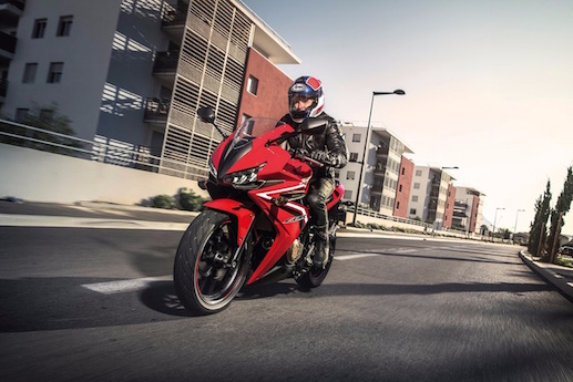 2016 Honda CBR500R first quarter