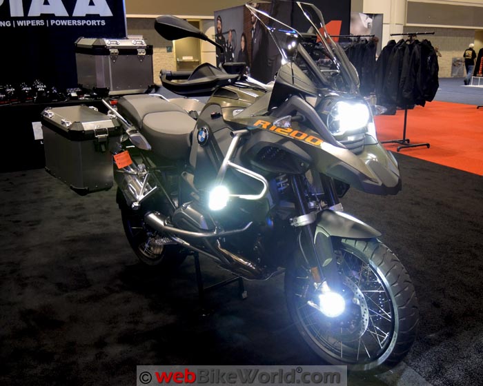 PIAA LED Lights on BMW R1200GS