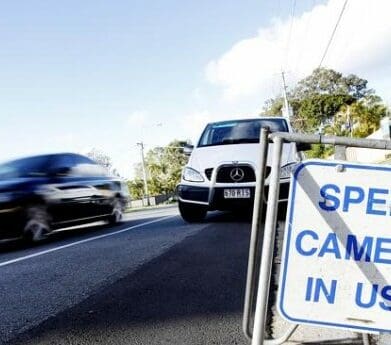 speeding cameras covert