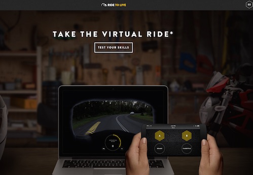 Ride to Live simulator test
