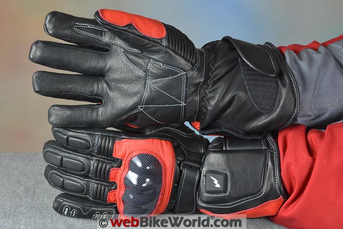 Warmthru Heated Motorcycle Gloves