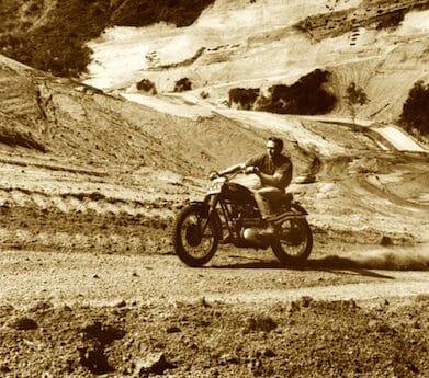 Steve McQueen’s 1963 Triumph Bonnveille “Desert Sled”
