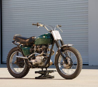 Steve McQueen’s 1963 Triumph Bonnveille Desert Sled