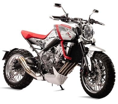 Honda CBSix50 concept scramblers