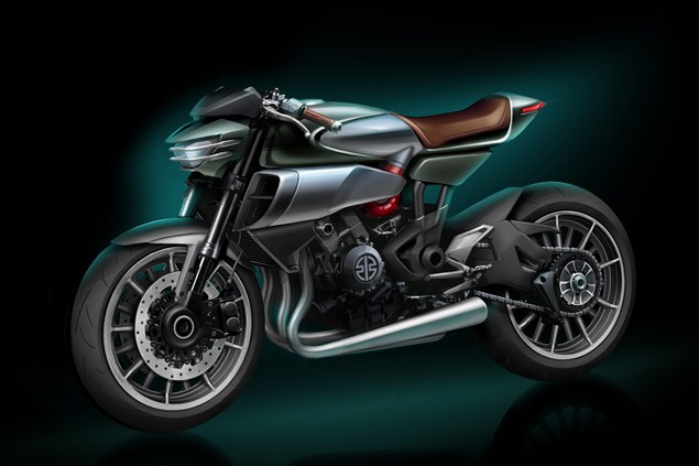 Kawasaki SC-02 ‘Soul Charger’ supercharged